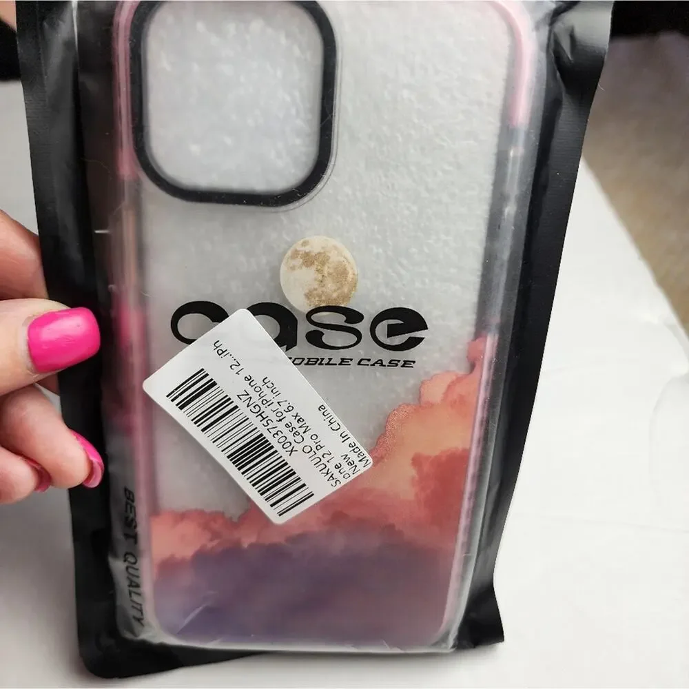 IPhone 12 Pro‎ Max Phone Case Cover New in Package 23 Orange Purple Lavender